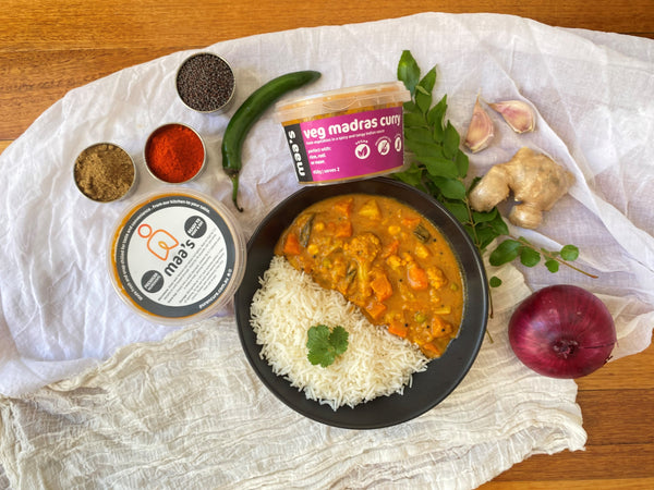 Maa's Veg Madras Curry (450g)