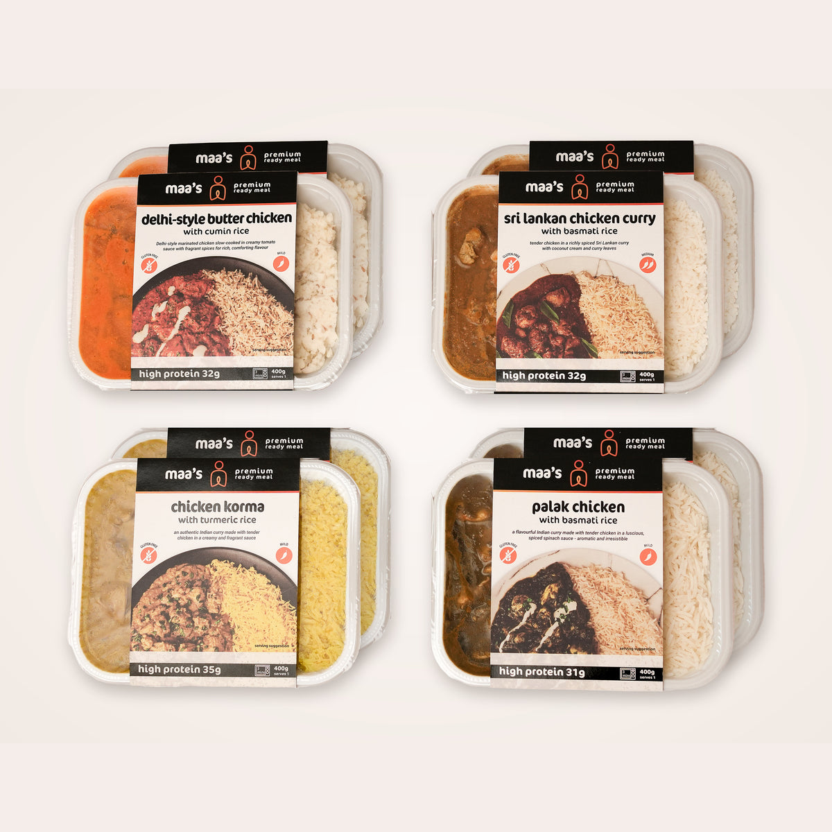 Chicken Curry Meal Bundle (8 MEALS)