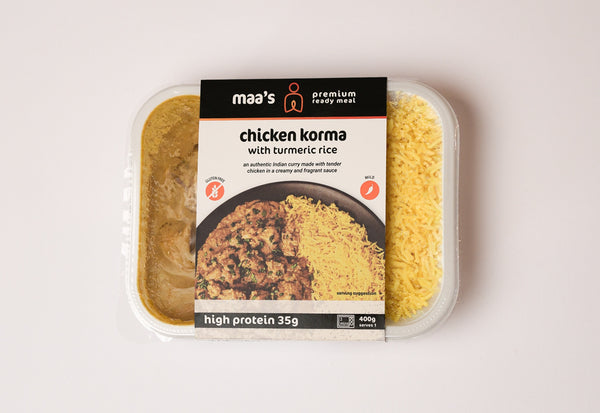 MAA’S Chicken Korma with Turmeric Rice (400g)