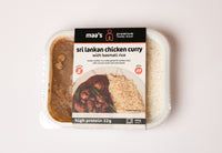 Maa’s Sri Lankan Chicken Curry with Basmati Rice (400g)