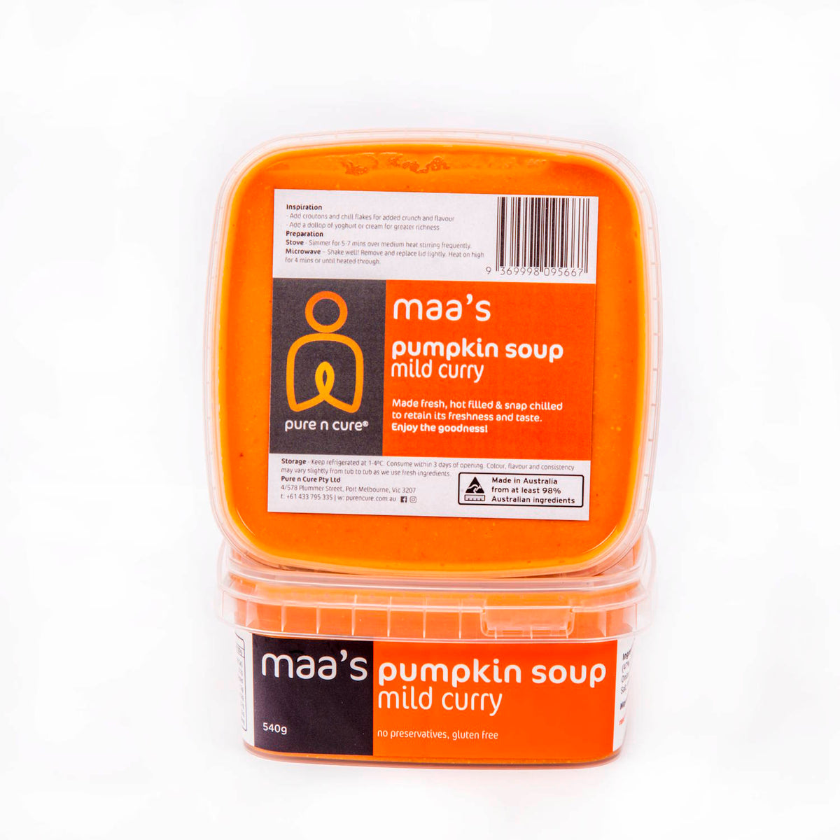 Maa's Pumpkin Soup (540g)
